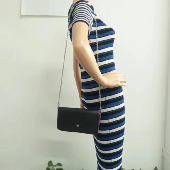 Authentic Louis Vuitton Felicie Black W/P EPI Leather Shoulder Bag 970-091824 - Picture 12 of 12